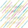 Tutti Frutti Striper - bye9design - nordic design - scrapping