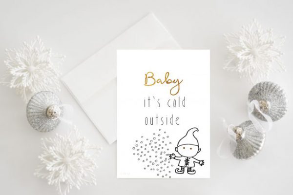 Nordic christmas - digital print - bye9design printshop