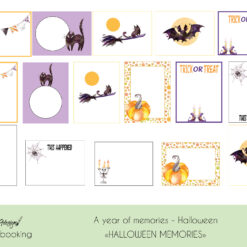 Halloween Project life og Scrapbooking produkter