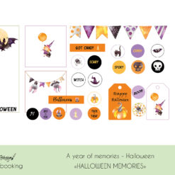 Halloween Project life og Scrapbooking produkter