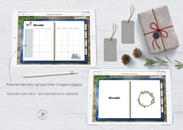 Digital juleplanlegger for iPad - Stressfri førjulstid