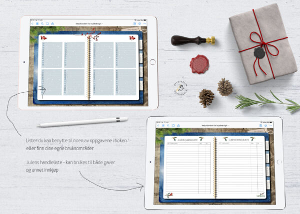 Digital juleplanlegger for iPad - Stressfri førjulstid