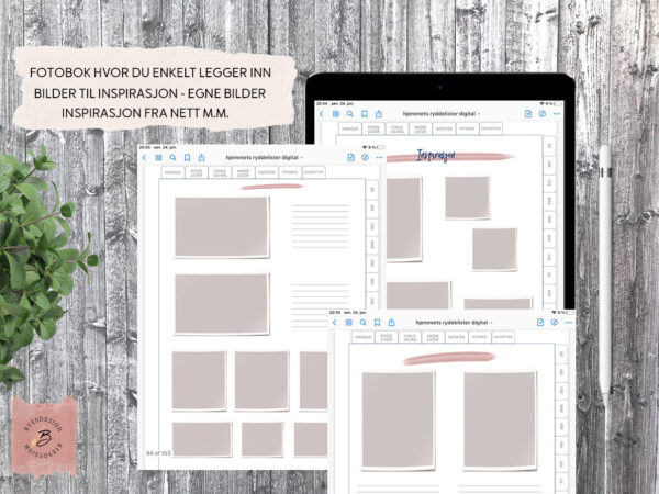 Digital planlegger for iPad - nettbrett