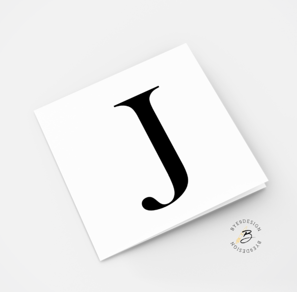 J for januar eller J for... - dobbelt kort