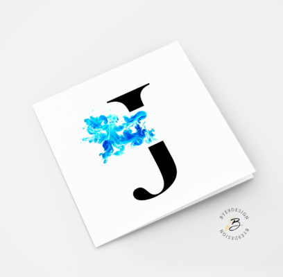 Blue J - dobbelt kort