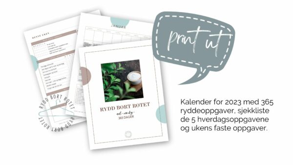 Ryddekalender 365 dager